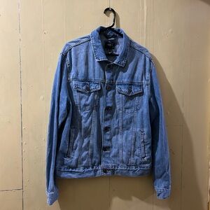 Denim Button-Up Jacket